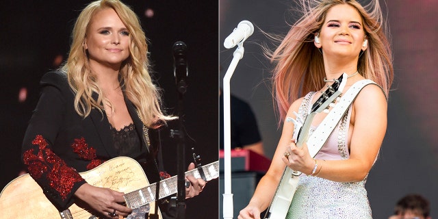 Miranda Lambert and Maren Morris lead this year's nominations with four each. (AP Photo, File)