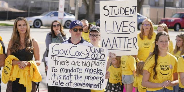 School mask mandates have become a major political issue across the country. 