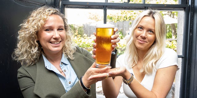 The Packhorse pub in England auctioned off the first beer poured inside the premises for over a year.