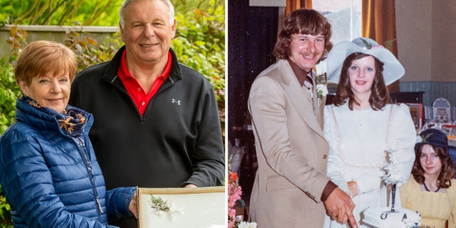 Although Markham and Hutson have since divorced, they said they were thrilled to receive their wedding photos, even after all these years.