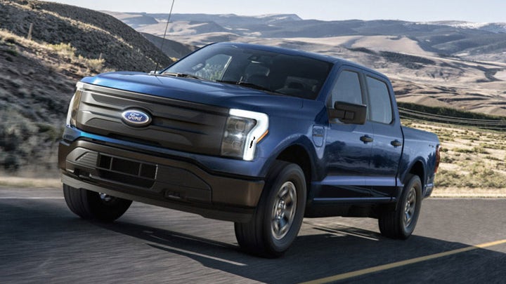 Electric Ford F-150 Lightning revealed
