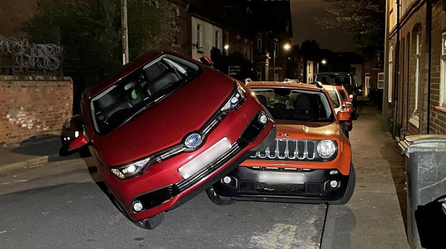 Here's how to crush a car with a tank