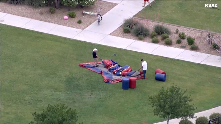 Arizona bounce house goes airborne amid high winds; 4 kids hospitalized: report