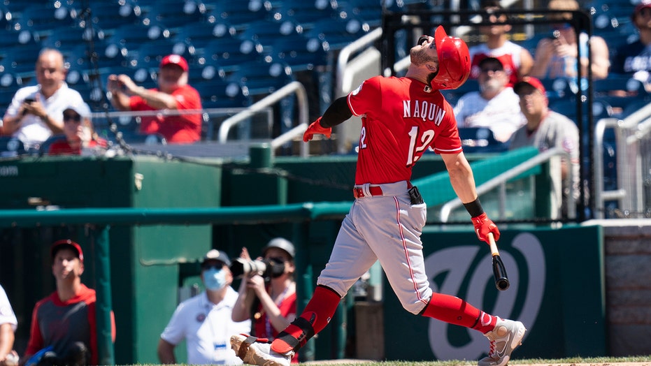 Nationals beat Reds 5-3 in completion of suspended game
