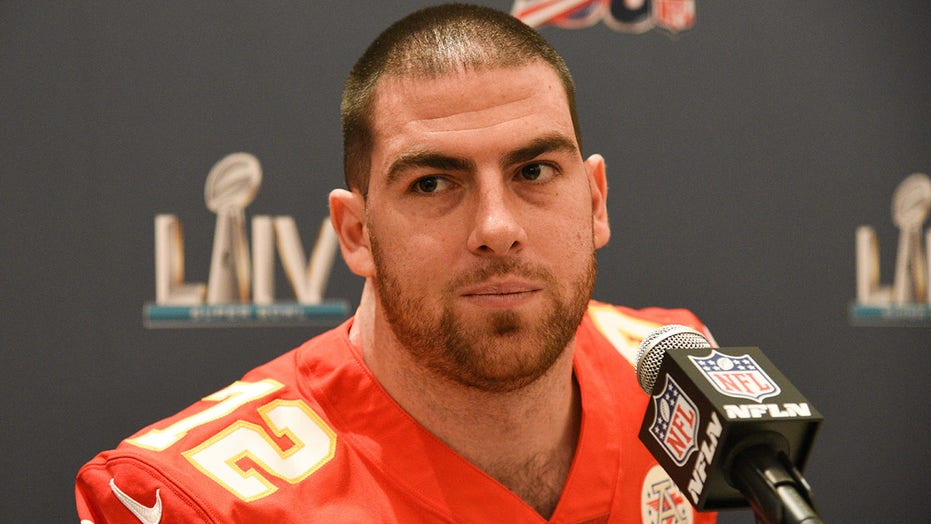Eric Fisher says it was ‘tough’ to watch former teammate Patrick Mahomes ‘running around’ during Super Bowl