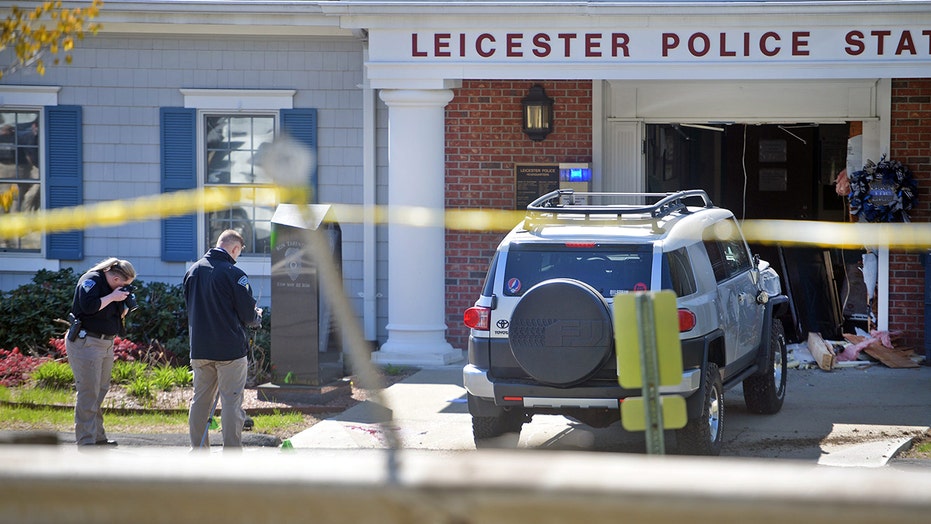 Massachusetts cops kill man who repeatedly rammed SUV into police station, pointed gun at officers: DA