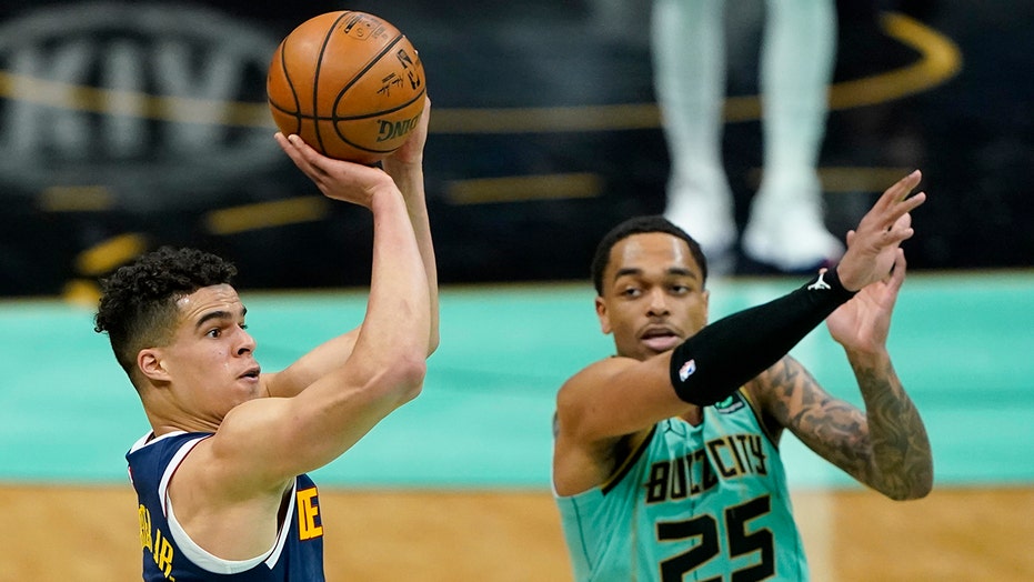 Nuggets beat Hornets, secure home-court advantage in Round 1