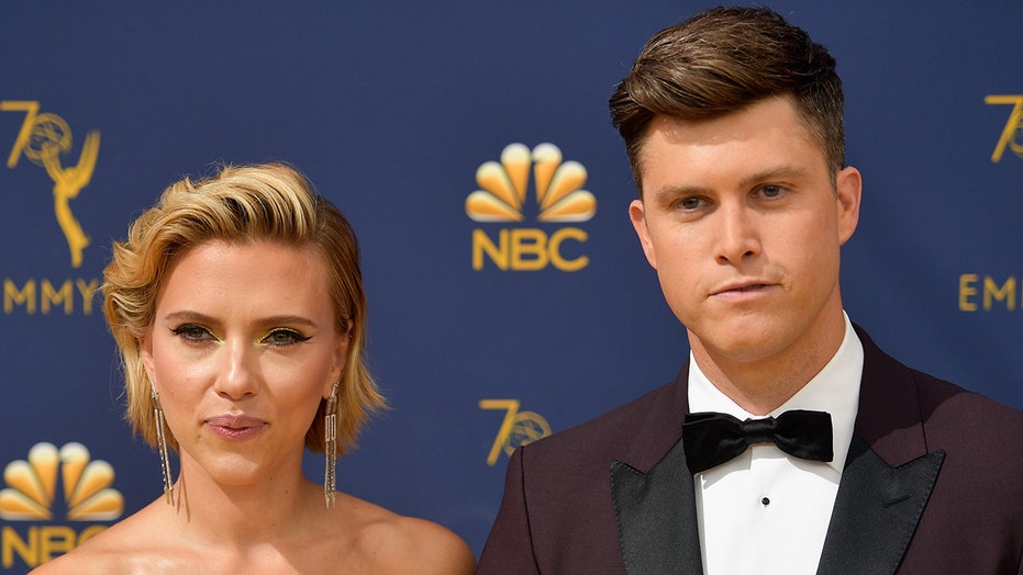wallpapers Scarlett Johansson Husband husband colin jost during mtv movie