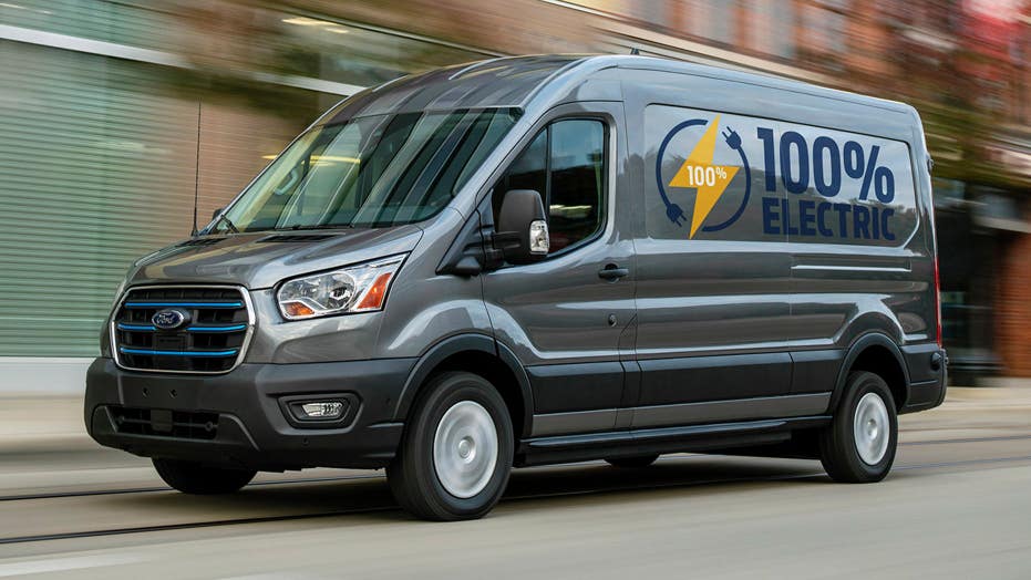 Here’s how much the Ford E-Transit electric van costs