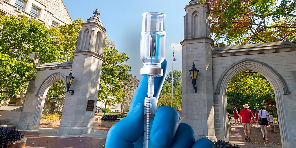 Protest erupts over Indiana University's vaccine mandate - Vimarsana News
