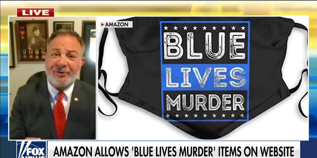 Amazon slammed for allowing 'Blue Lives Murder' apparel on site