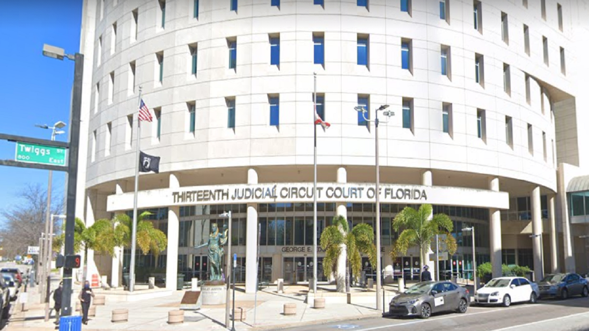 Florida's 13th Circuit courthouse in Tampa, Fla. (Google Earth)