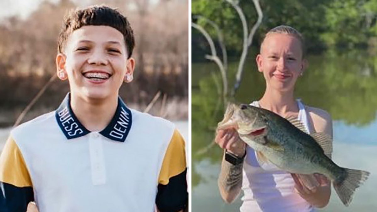 Demaris Nathan Hobbs-Ekdahl, 14, (left) was fatally shot while attending a graduation party in the Minneapolis suburb of Woodbury. Vanessa Jensen, 19, (right) was fatally struck by stray gunfire while attending an illegal street racing event in northeast Minneapolis that same night. 