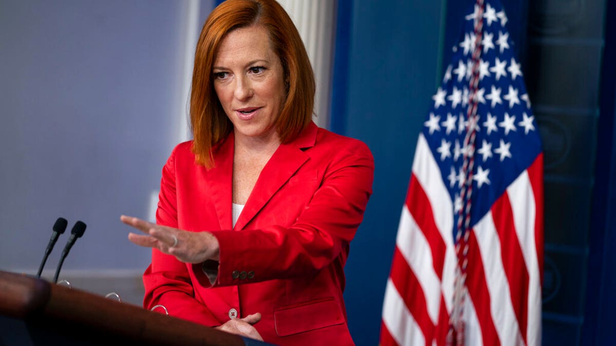 White House press secretary Jen Psaki