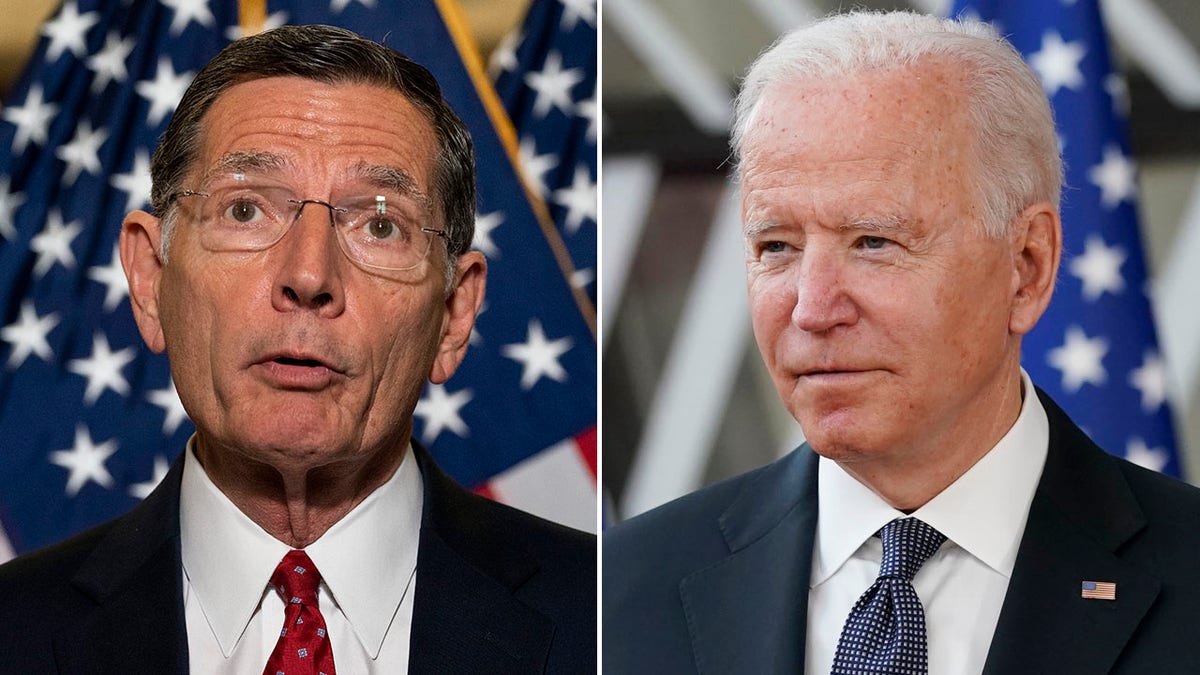 Sen Barrasso and President Biden