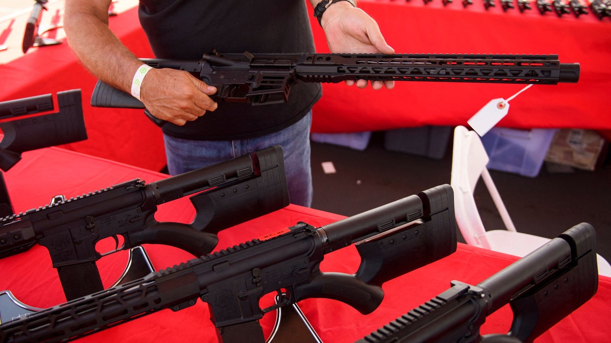 California AR-15 style rifle