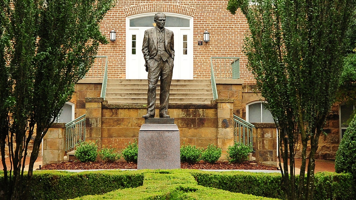 William Fulbright statue