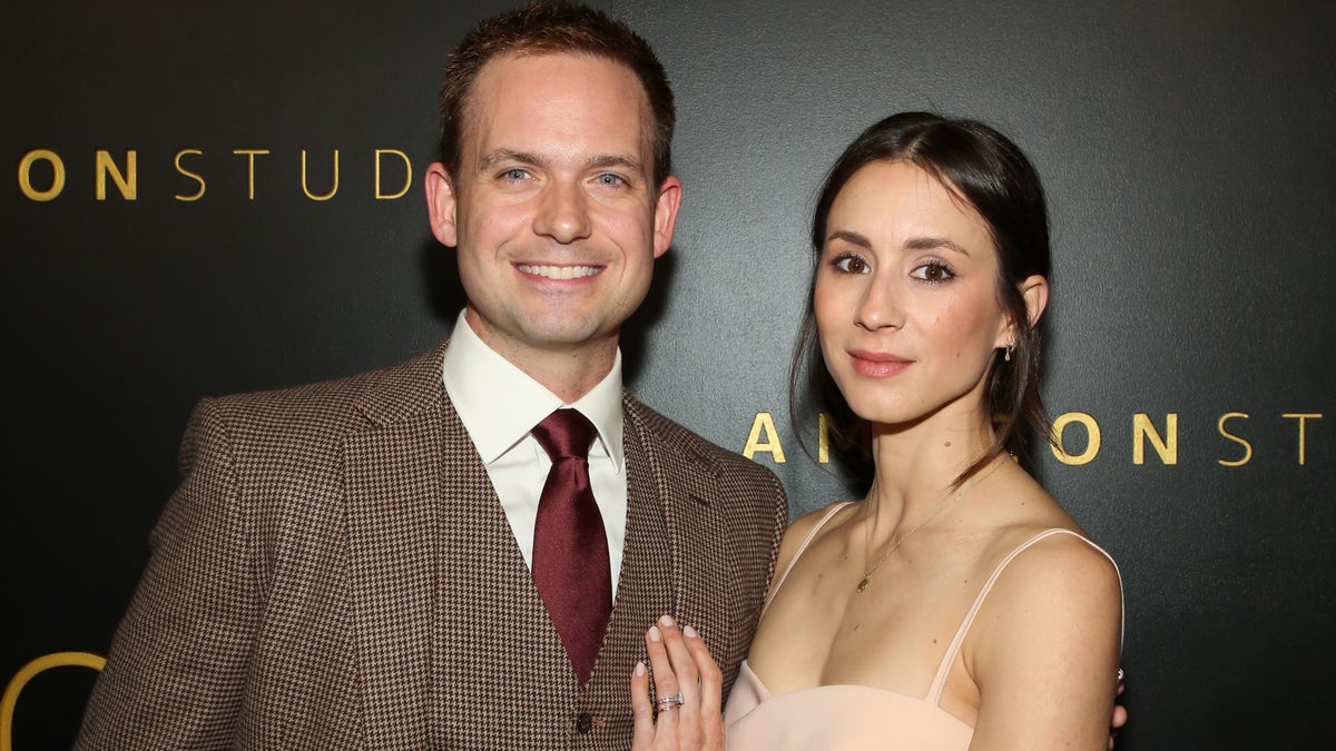 Patrick J. Adams and Troian Bellisario