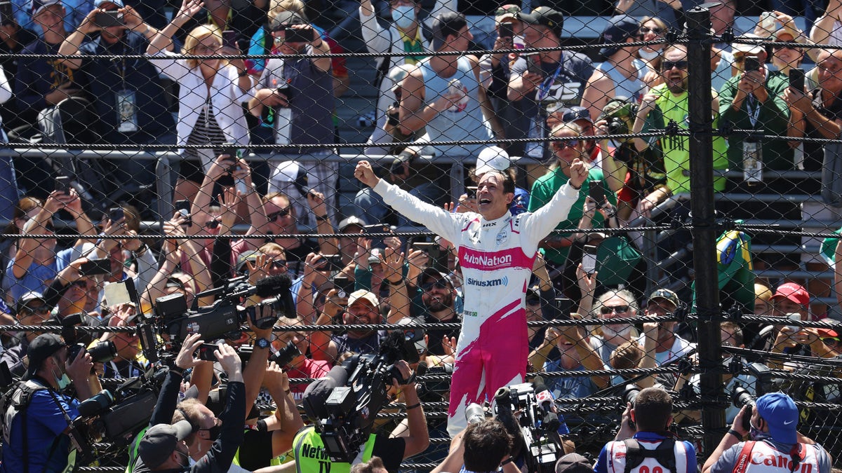 Indianapolis Motor Speedway scene