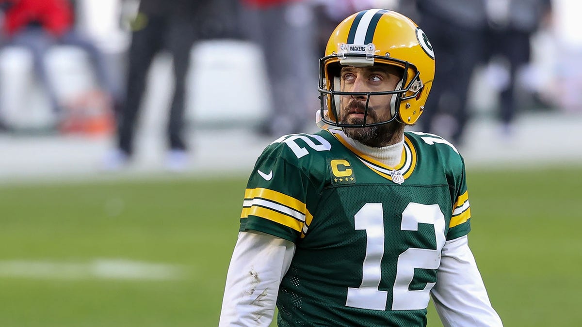 Aaron Rodgers Green Bay Packers NFL football