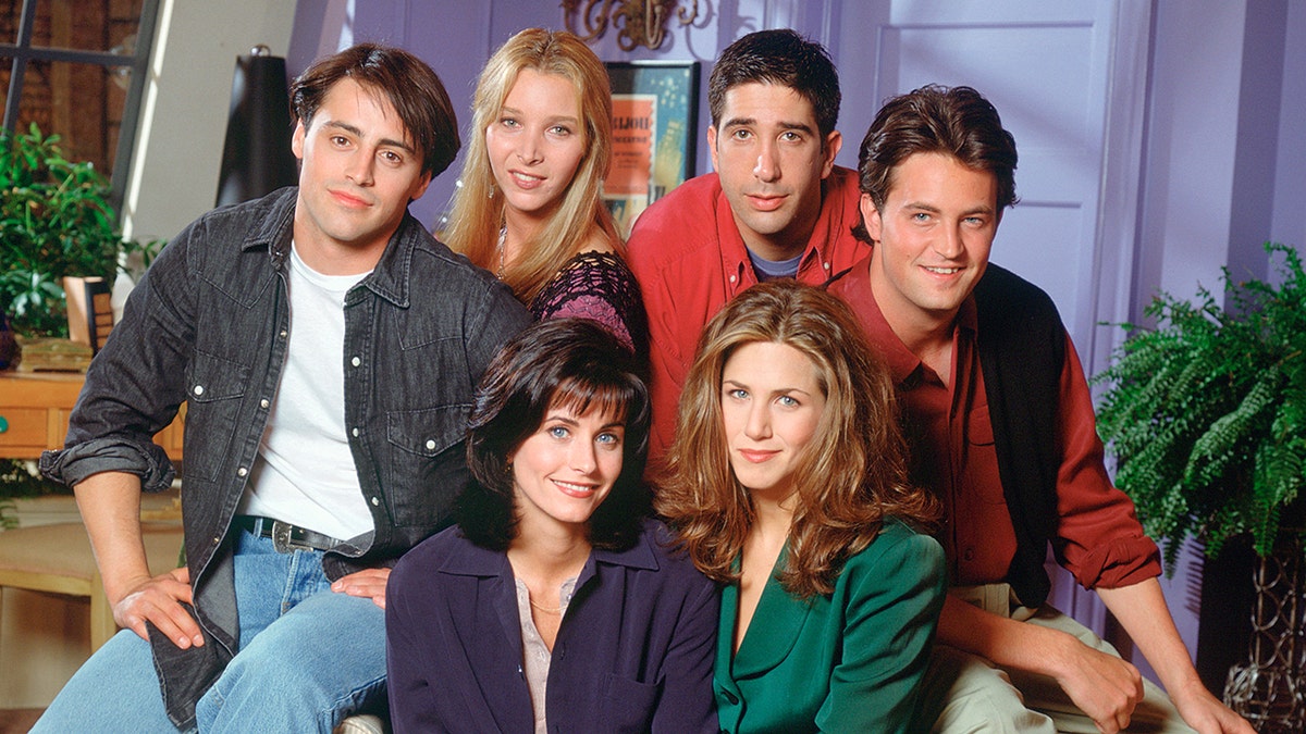 A photo of the cast of "Friends"
