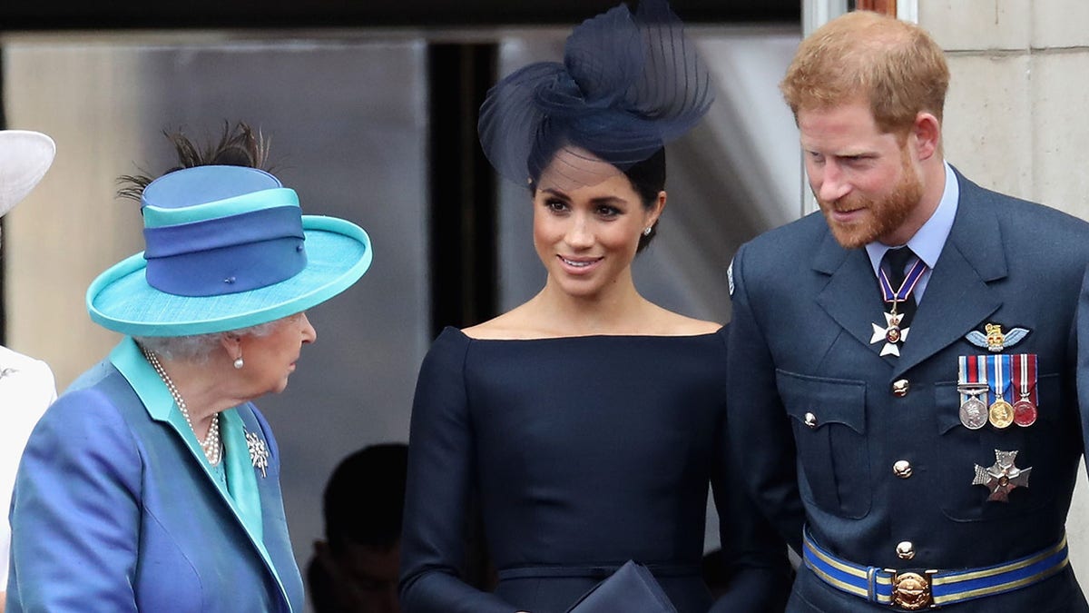 Queen Elizabeth Meghan Markle Prince Harry