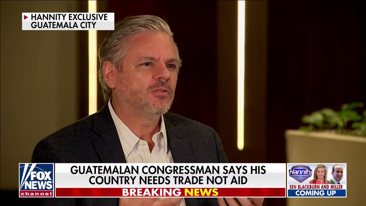 Guatemalan congressman calls for US to offer 'trade not aid' to solve illegal immigrant crisis