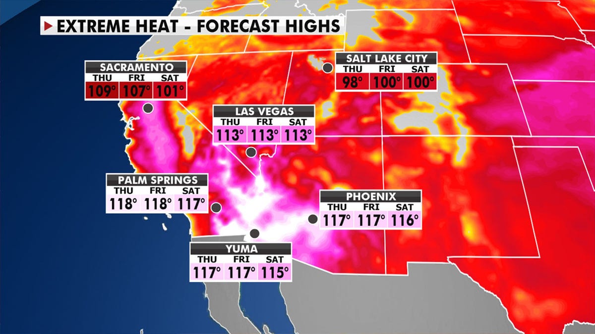 Excessively hot temperatures are threatening communities in the western U.S.