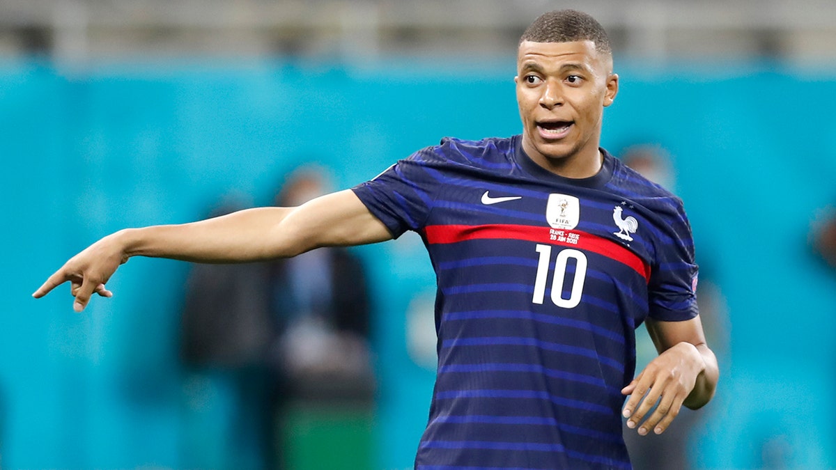 Kylian Mbappe in 2021