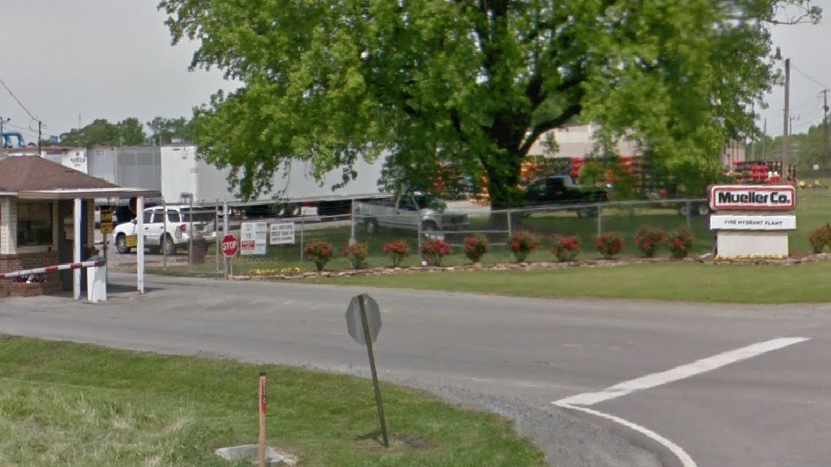 The Mueller Co. facility in Albertville, Ala. (Google Maps)