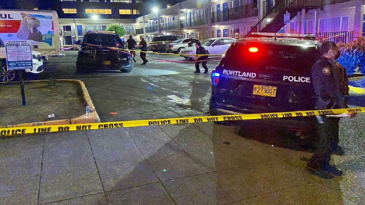 Portland crime scene
