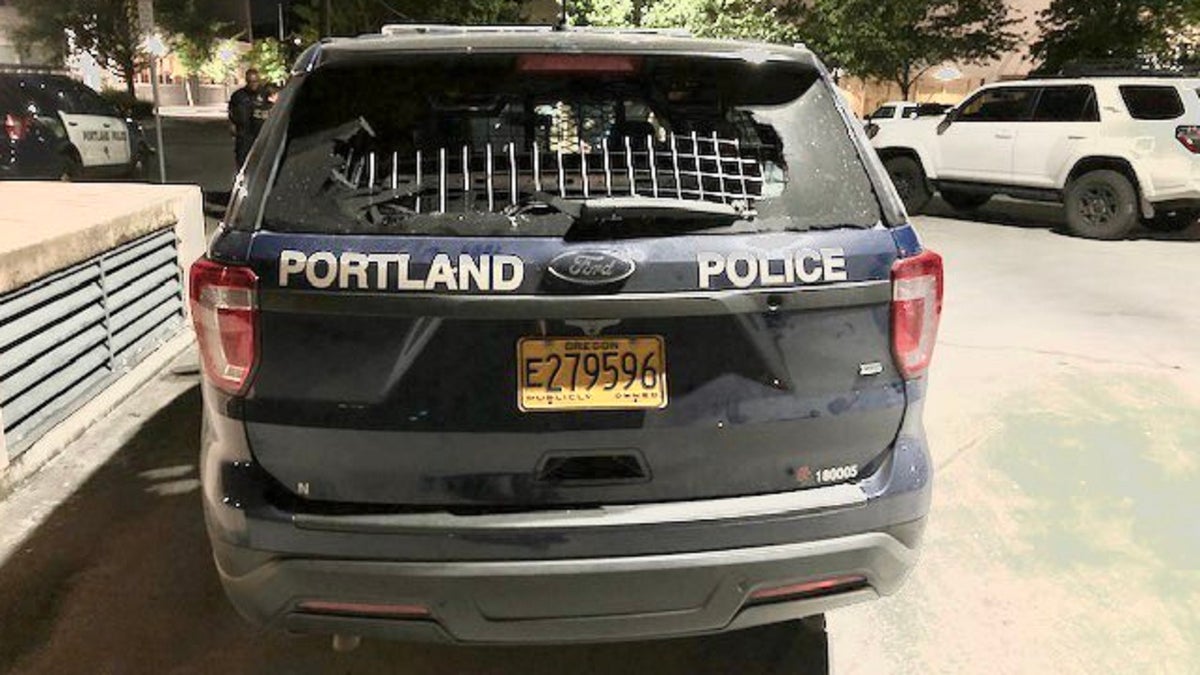 Portland Police released an image of the crime scene here a man was fatally shot by police on June 25, 2021 Portland Police Bureau