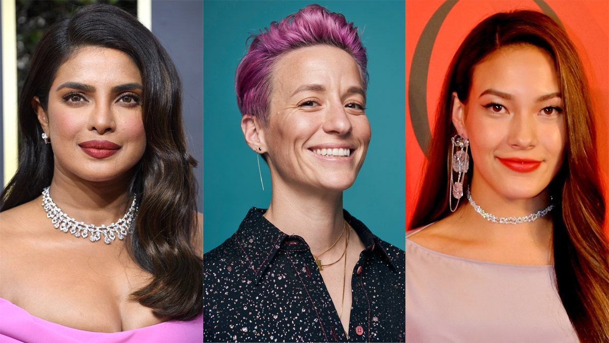 Priyanka Chopra Jonas, Megan Rapinoe and Eileen Gu