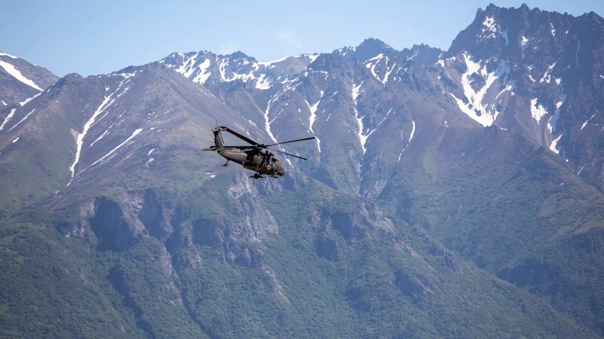 Alaska Army National Guard’s 1st Battalion, 207th Aviation Regiment searching for Fina Kiefer on Tuesday.