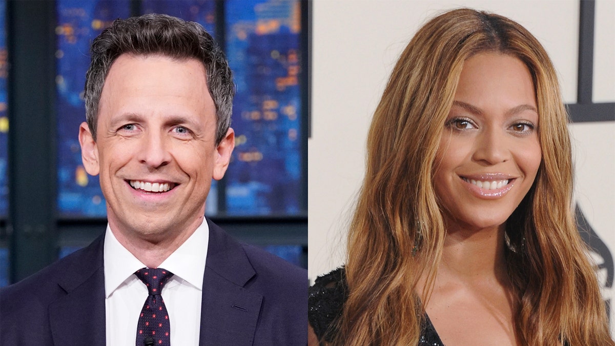 Seth Meyers and Beyonce