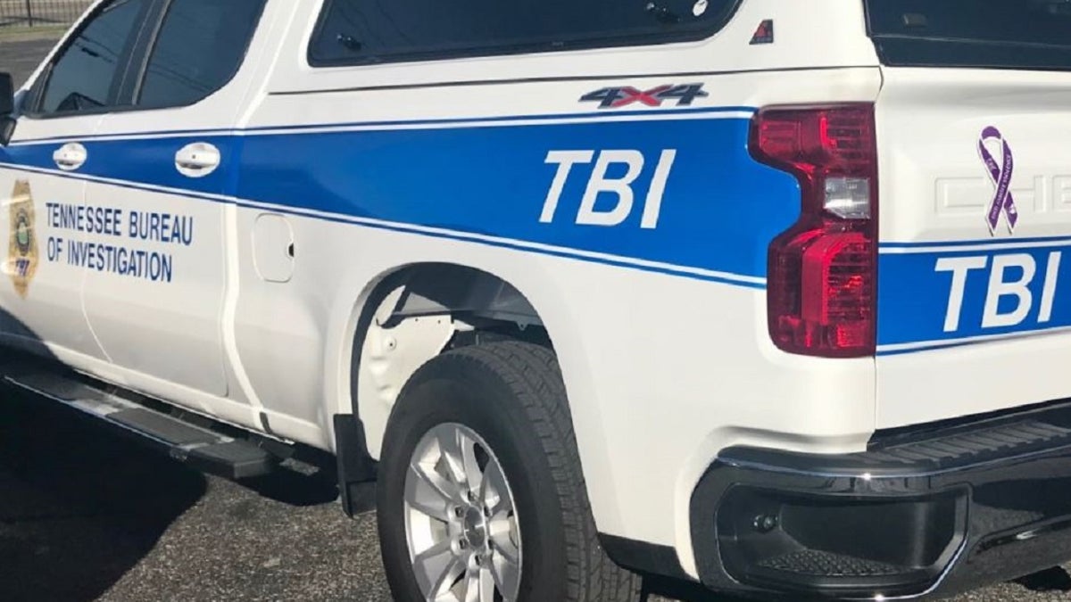 Tennessee Bureau of Investigation car