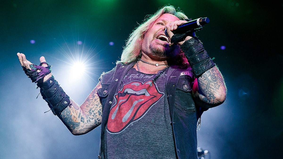 Vince Neil reportedly was taken to the hospital after suffering a fall offstage on Friday.