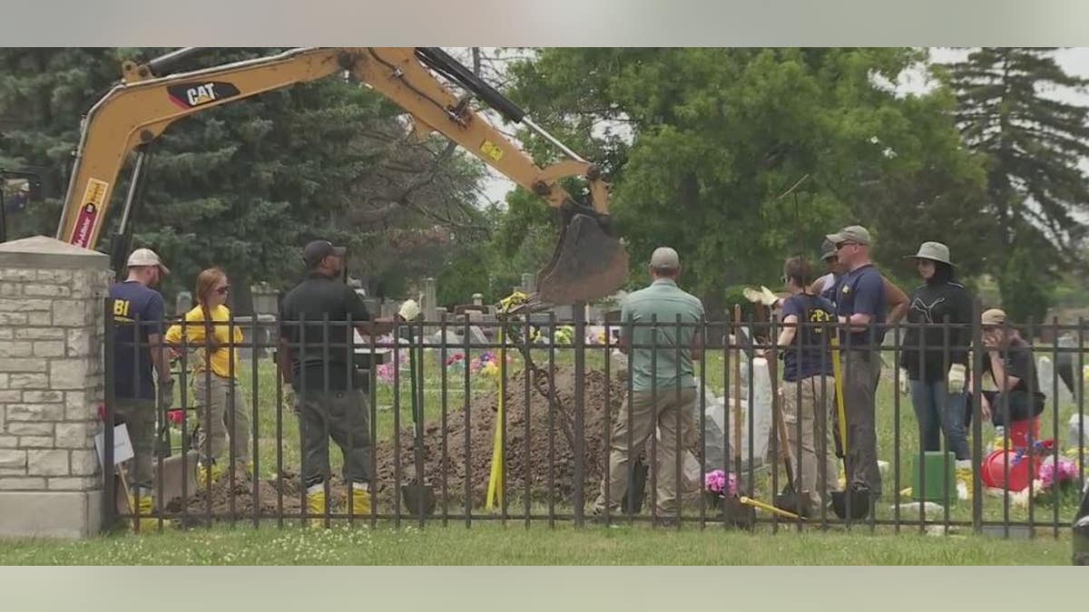 Gethsemane Cemetery in Detroit. 