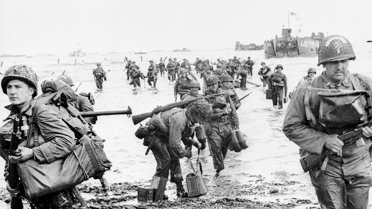 Soldiers on D-Day, June 6, 1944