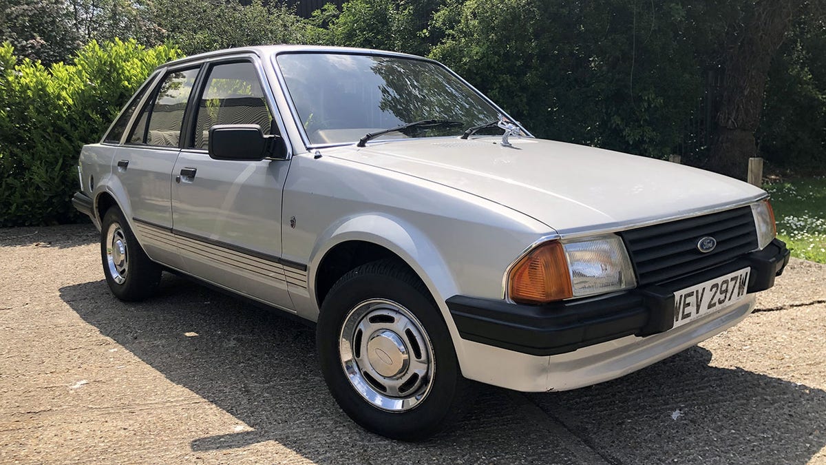 Princess Diana's 1981 Ford Escort had 83,000 miles on it at the time of the auction.