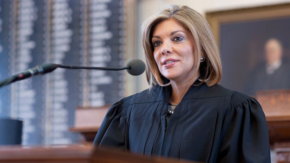 Texas Supreme Court justice Eva Guzman of Houston