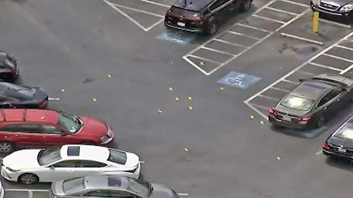 A shootout erupted outside the Southlake Mall in Morrow, Ga.,