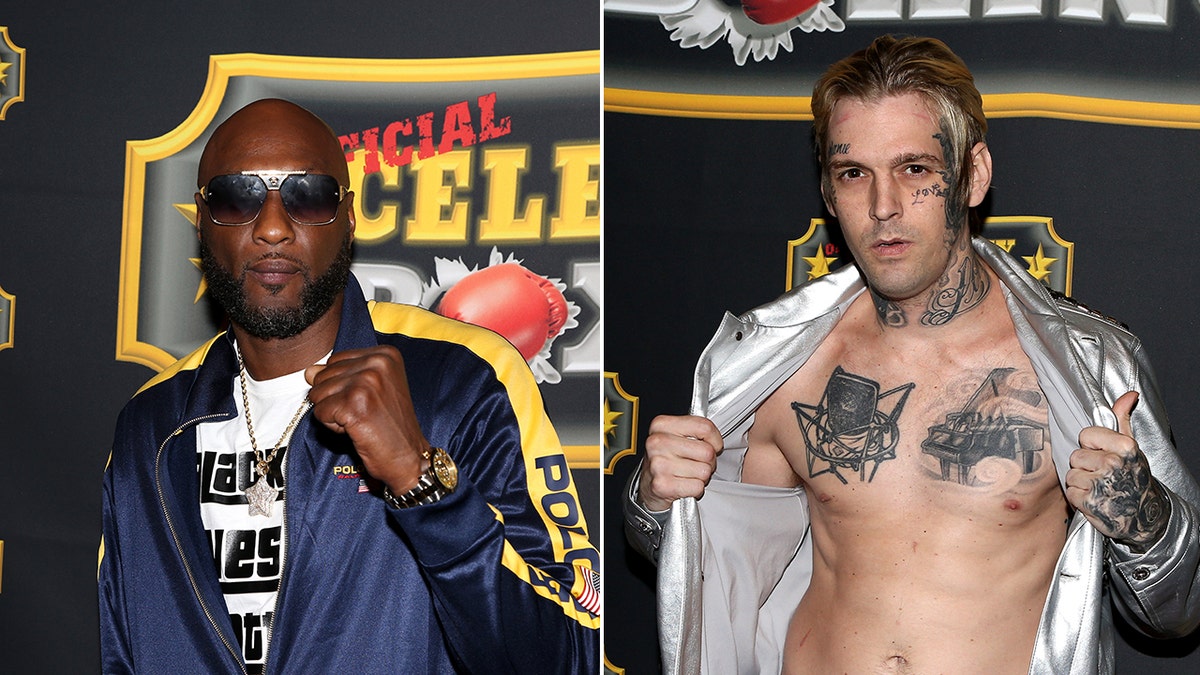 The former professional basketball player defeated Carter within one minute.