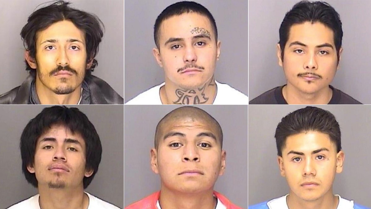 Clockwise from top left: Edgar Eduardo Ventura, Jorge Barron, Gabriel Frances Coronado, Andres Nunez Rodriguez Jr., Fabian Cruz Roman and Manuel Allen Leon