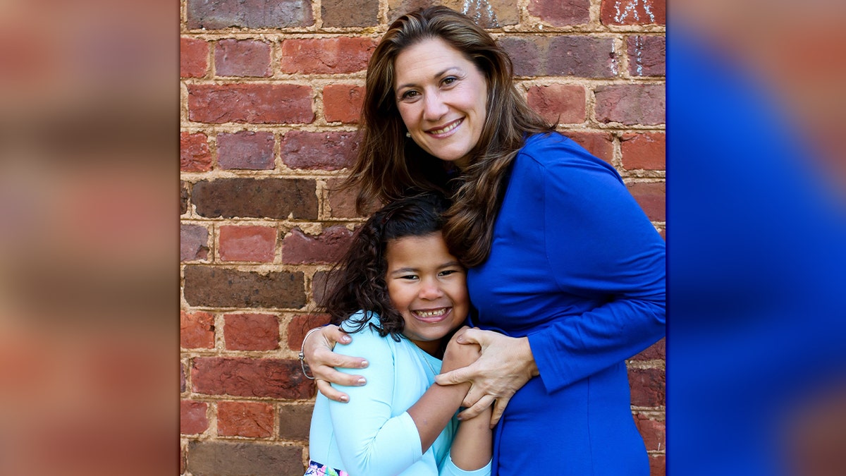 GOP House hopeful Tina Ramirez and her daughter, Abigail.