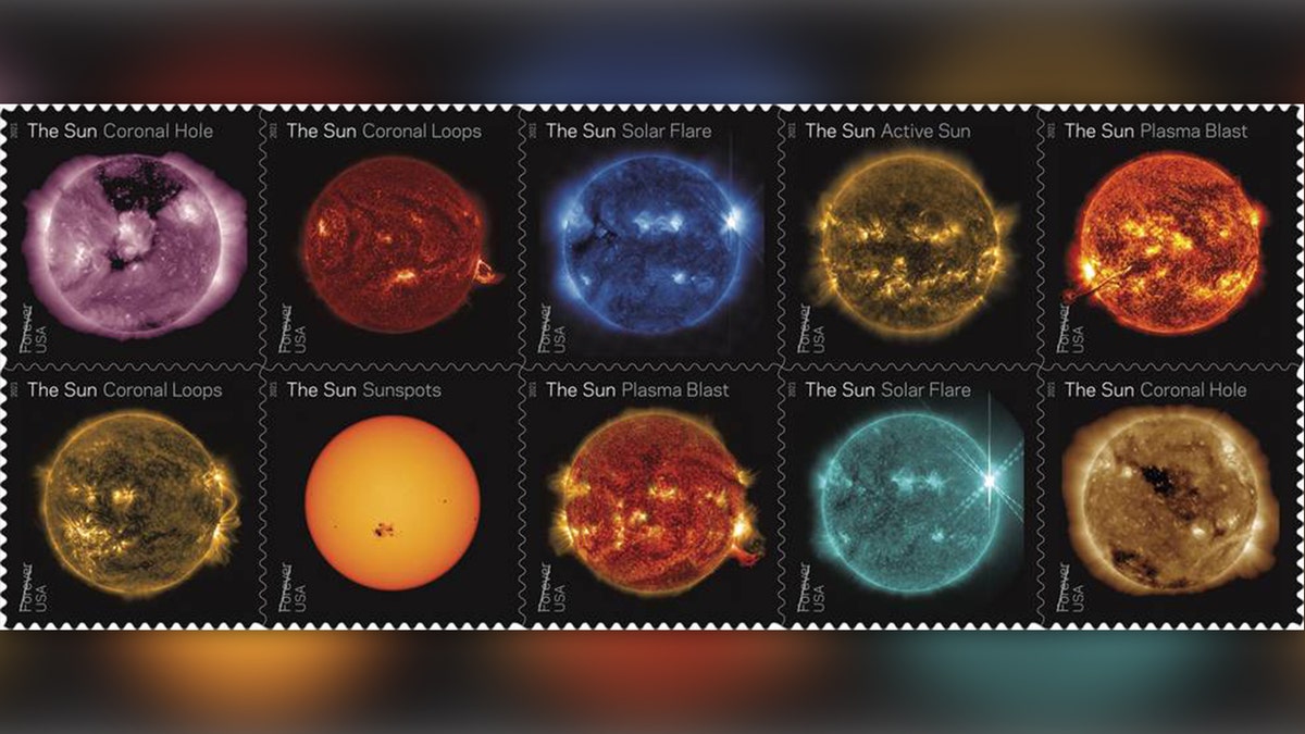 stamps of the sun