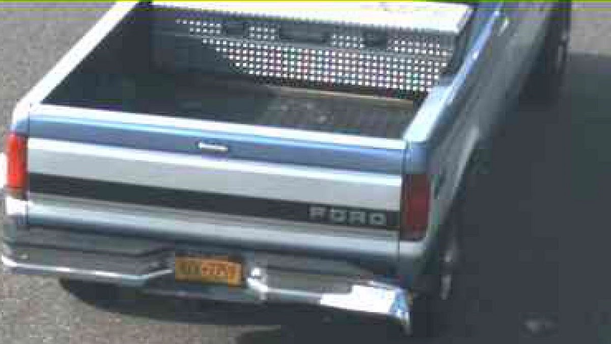 The truck that Johnson may be currently traveling in. (New York State Police)