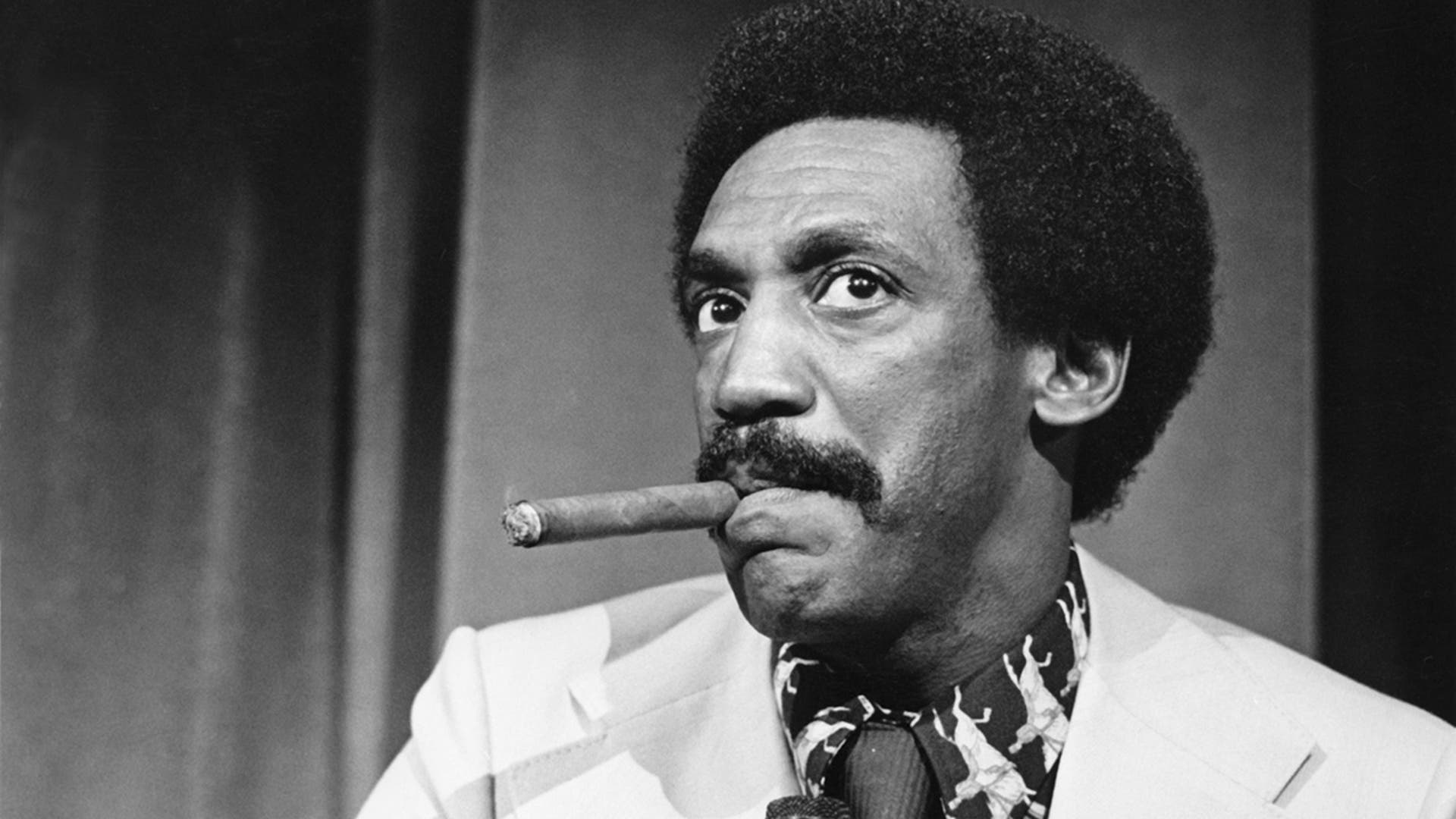 Comedian Bill Cosby performs live in Las Vegas circa 1970.