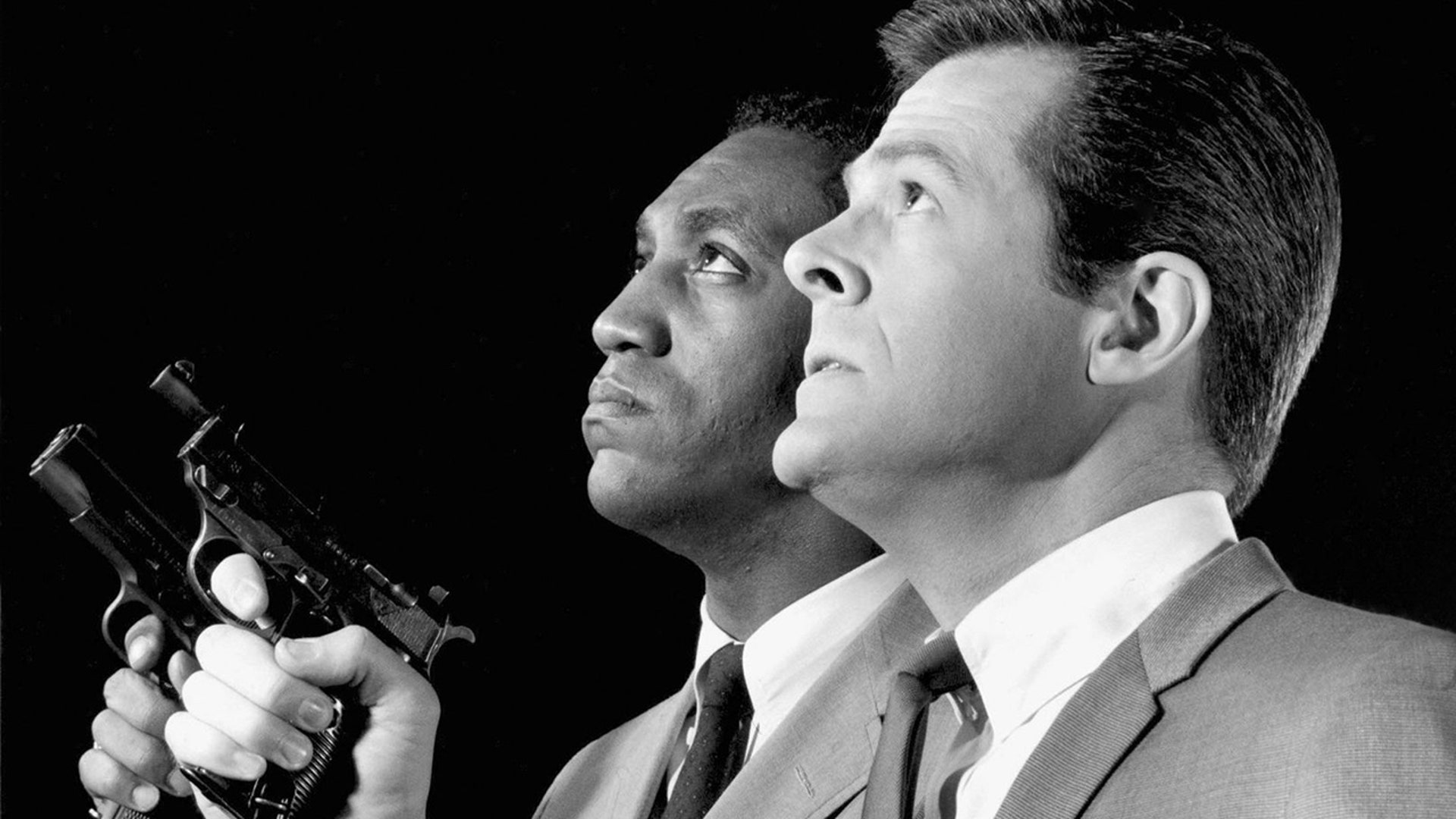 Bill Cosby as Alexander "Scotty" Scott and Robert Culp as Kelly Robinson in Season 1 of "I Spy."