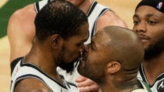 Kevin Durant's 'personal bodyguard' ran on the court to break up fight with Bucks' P.J. Tucker: report